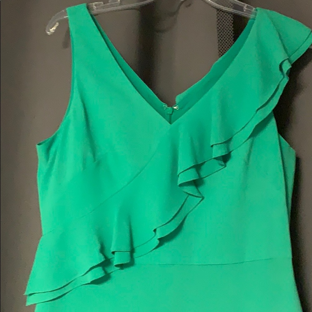Maggy London Ruffle Front Dress - Picture 2 of 2